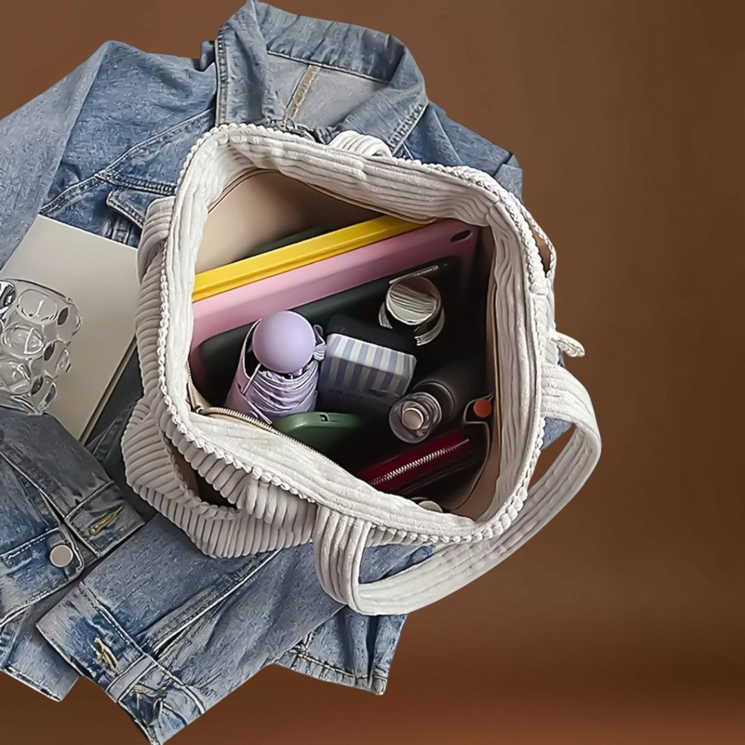 Olívia - Mala de Ombro de Veludo