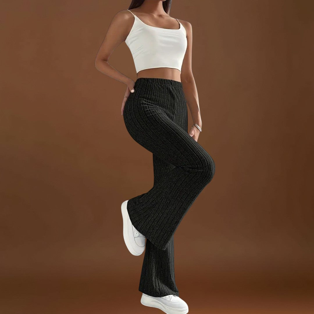 Alícia - Calças largas elegantes