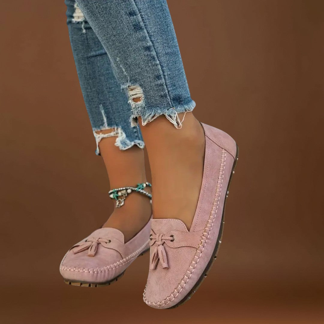 Teresa - Mocassins de pele