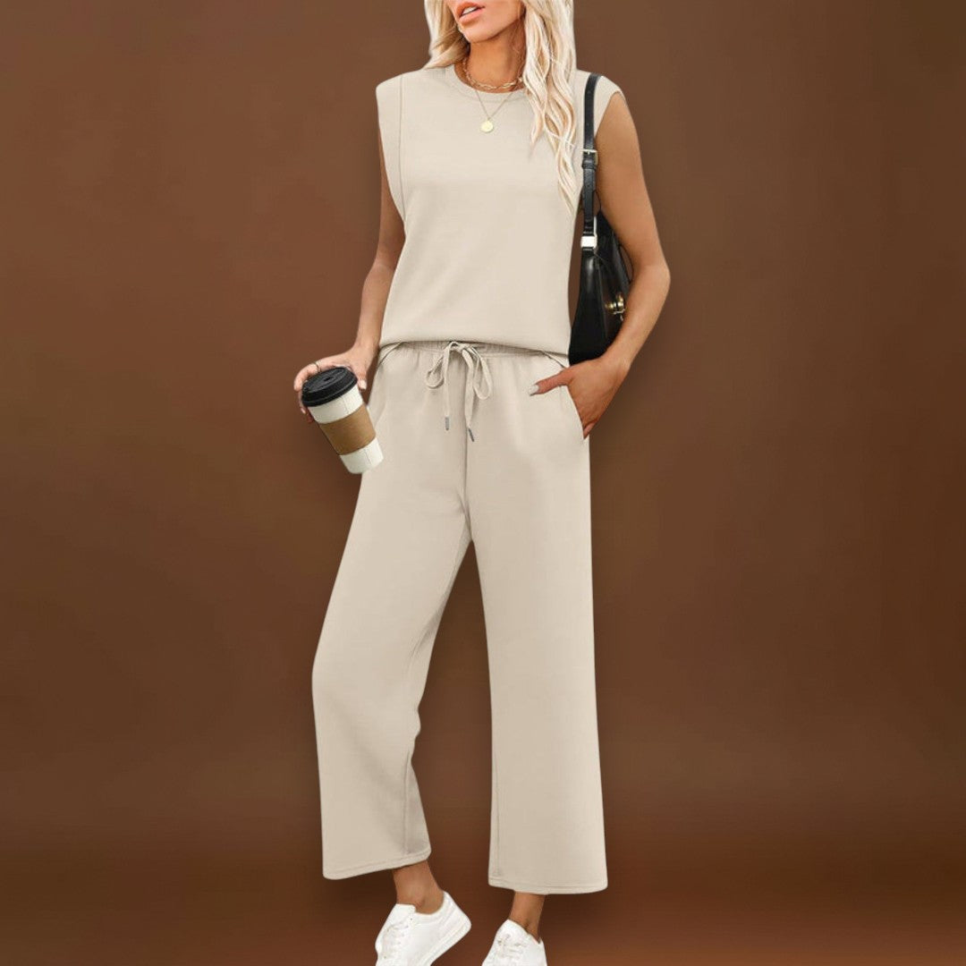 Lourdes - Conjunto feminino de duas peças