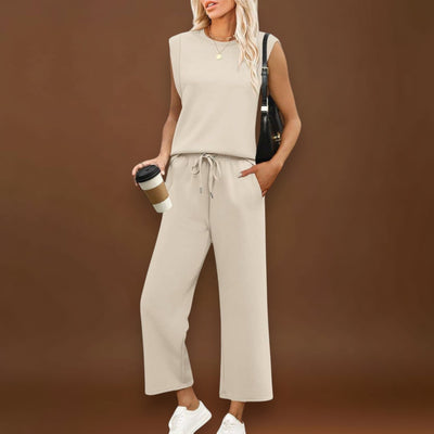 Lourdes - Conjunto feminino de duas peças