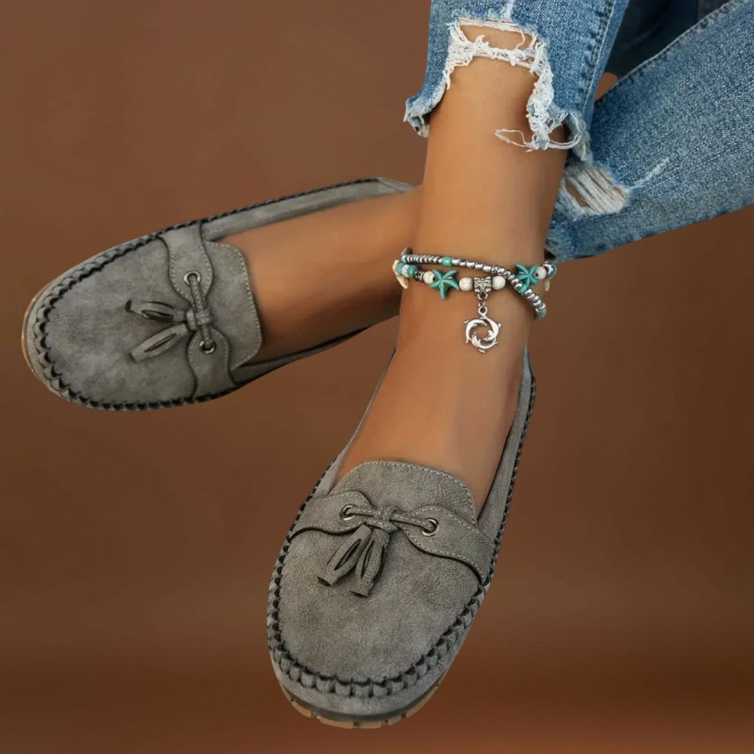 Teresa - Mocassins de pele