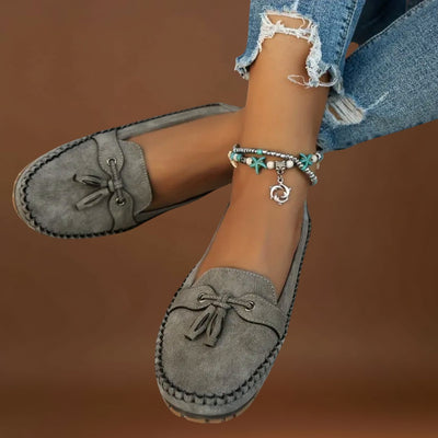 Teresa - Mocassins de pele