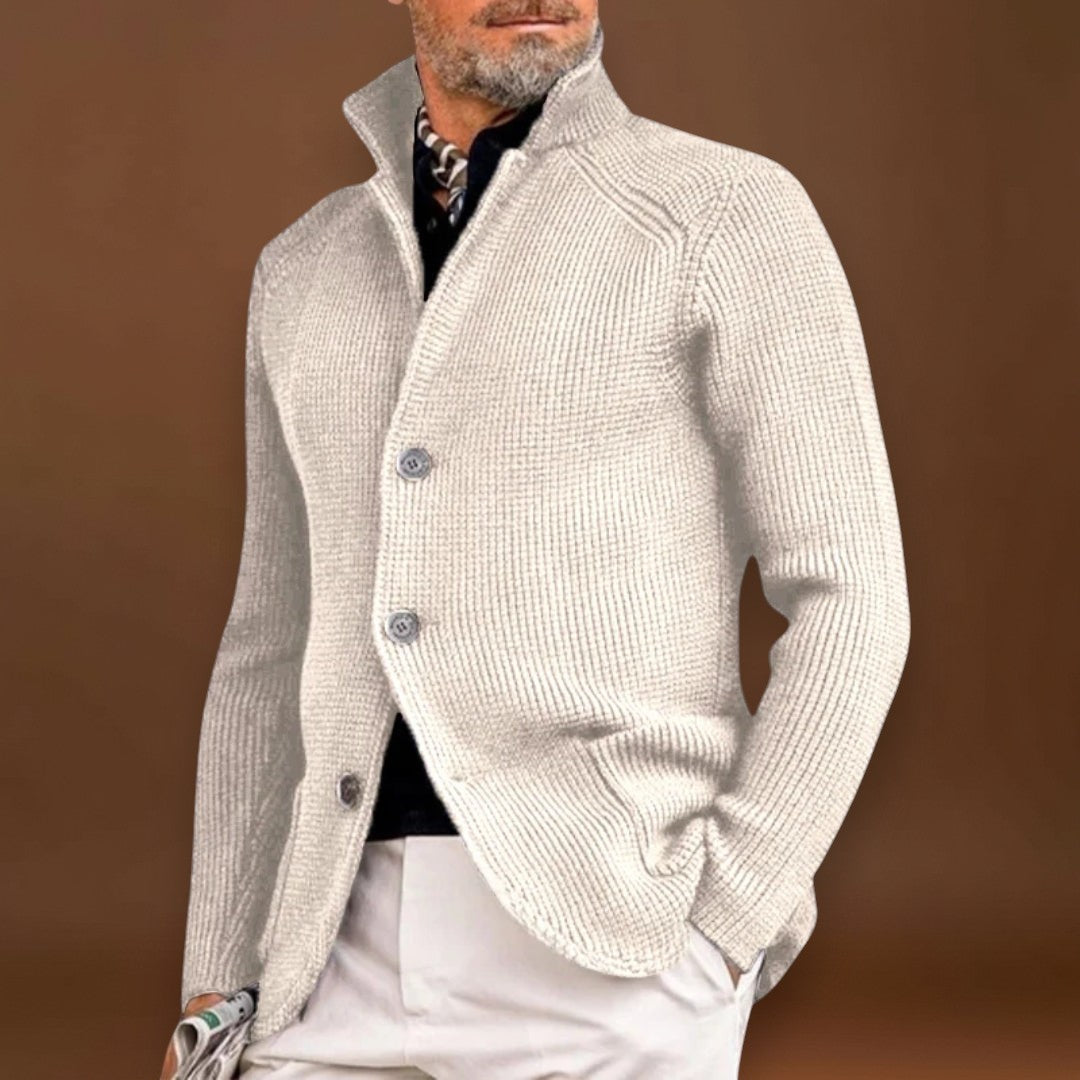 Edgar | Cardigan Clássico de Malha com Botões