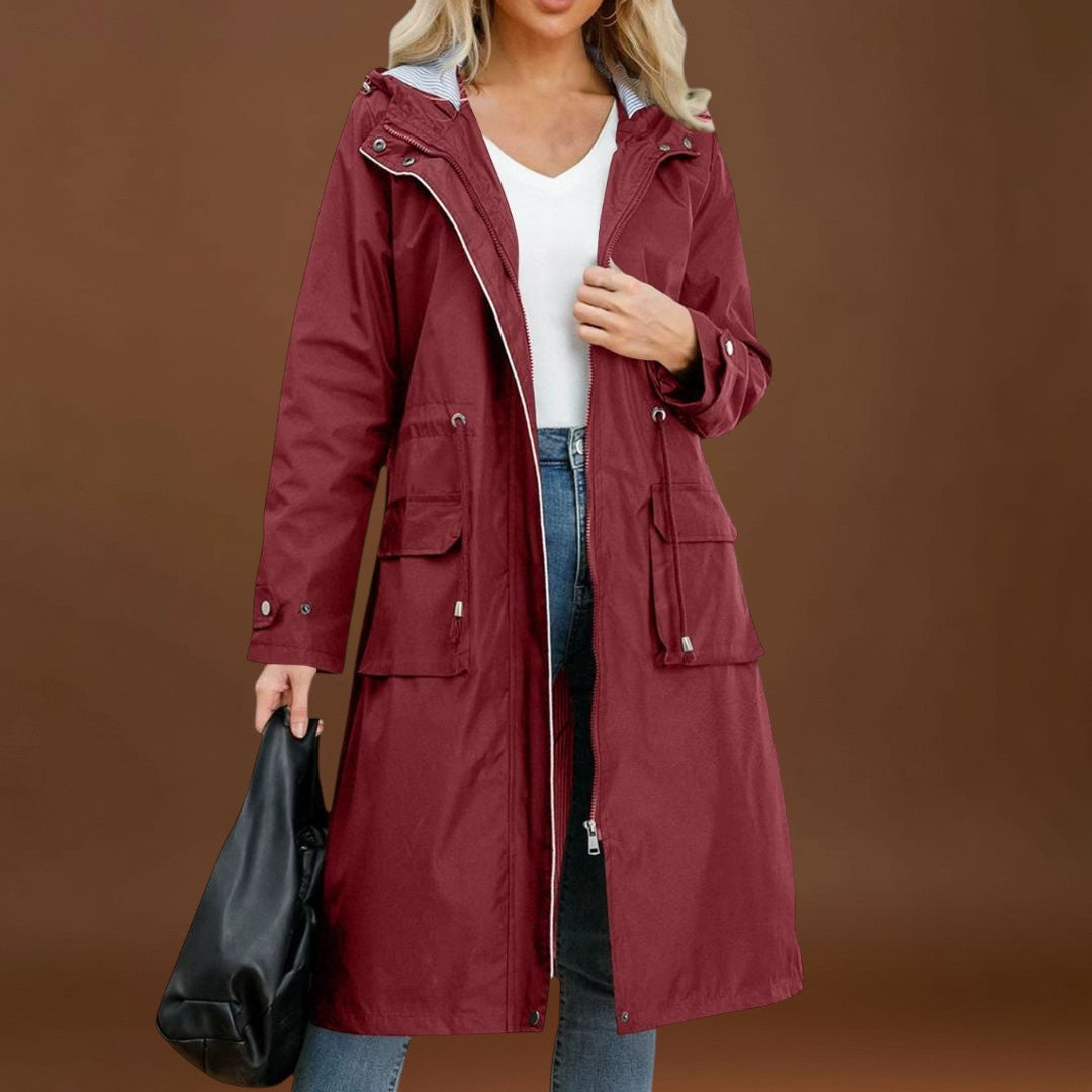 Rosa - Casaco com capuz para o conforto do dia a dia