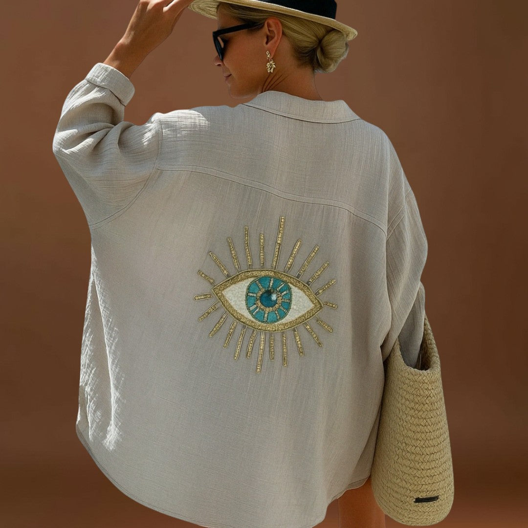 Alice - Camisa Casual Estilo Ibiza