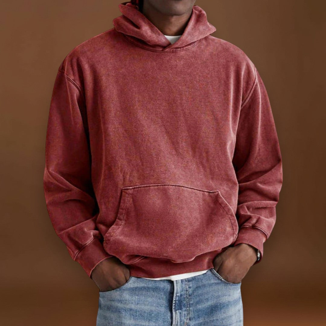 Ricardo | Hoodie Casual De Algodão