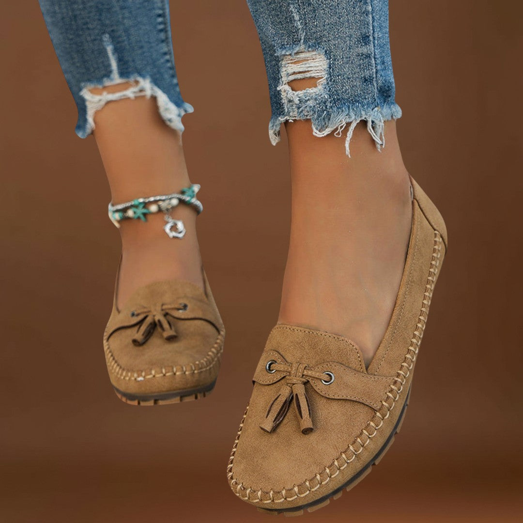 Teresa - Mocassins de pele