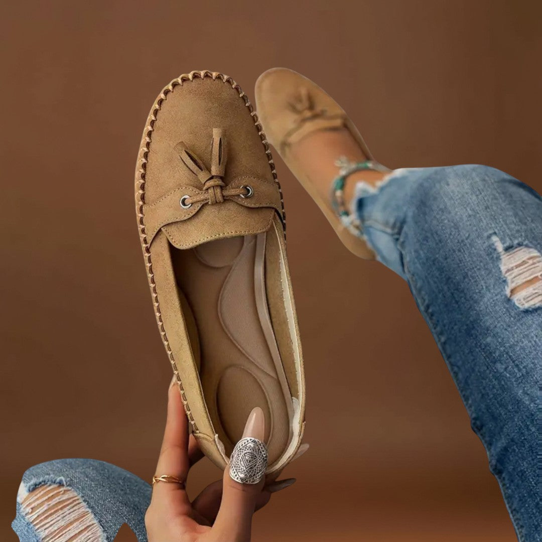 Teresa - Mocassins de pele