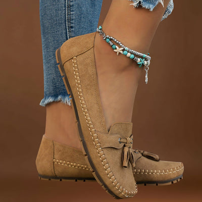 Teresa - Mocassins de pele