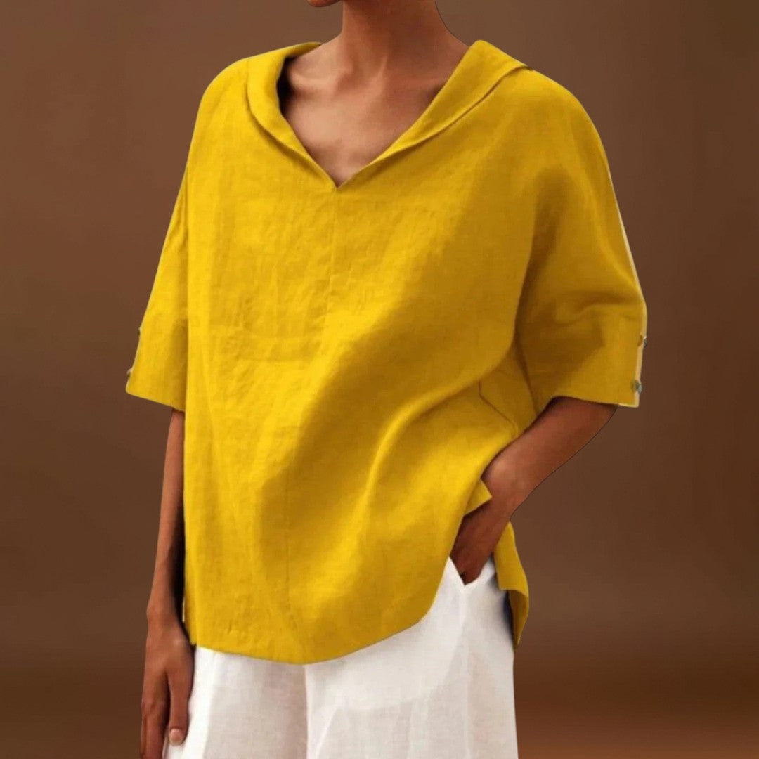 Liliana – Blusa de Linho