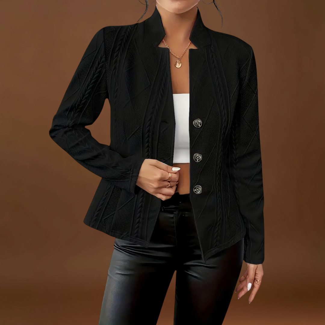 Graça - Casaco com detalhes elegantes