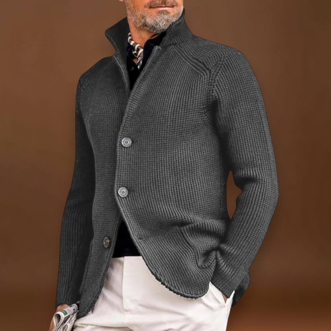 Edgar | Cardigan Clássico de Malha com Botões
