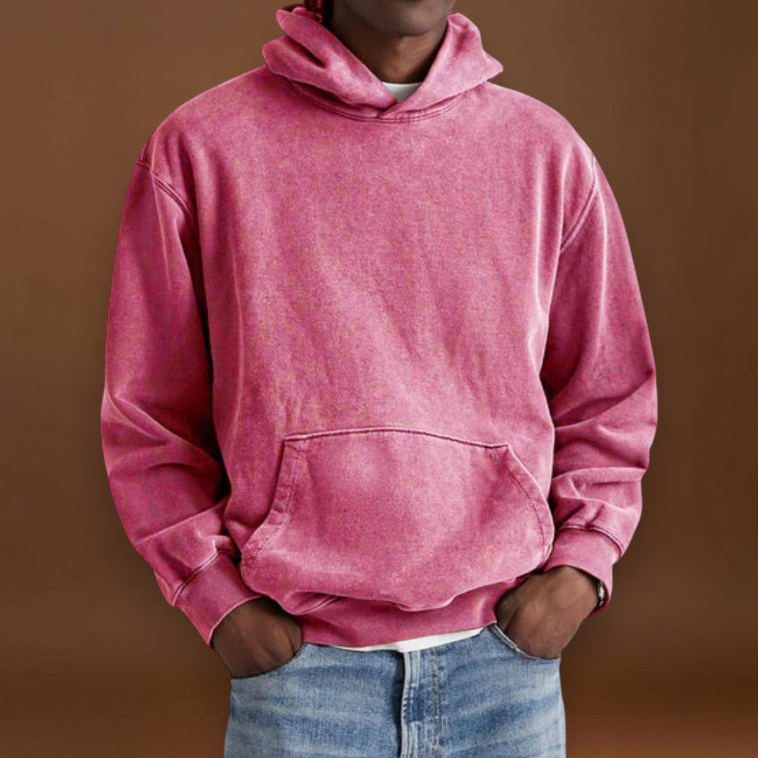 Ricardo | Hoodie Casual De Algodão