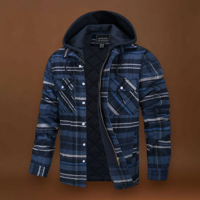 Carlos - Casaco Aos Quadrados Com Fecho