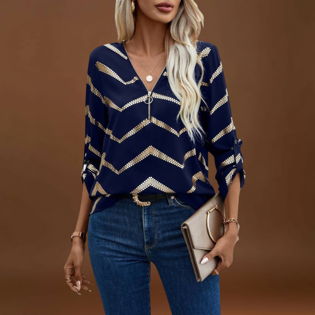 Ema - Blusa de elegância intemporal