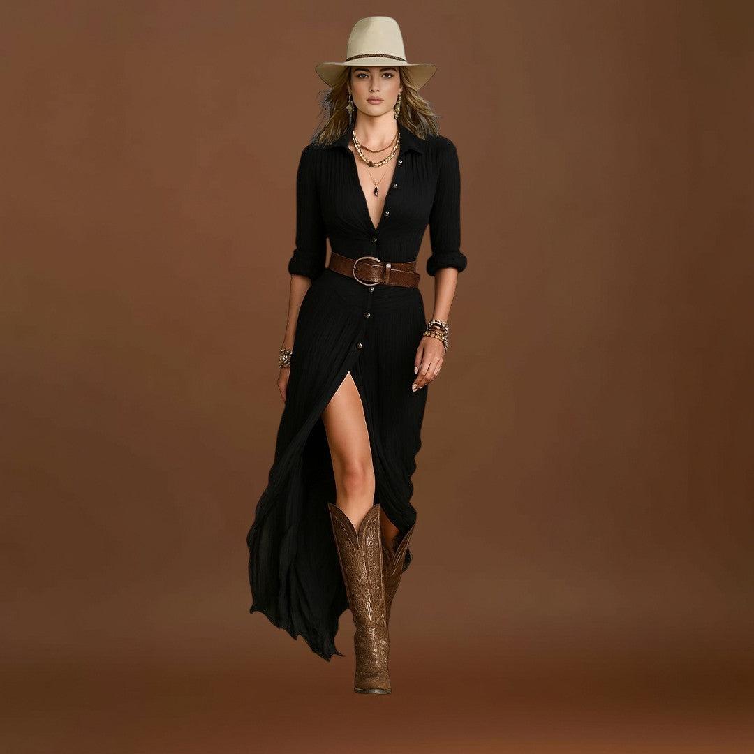 Julia - Vestido longo maxi