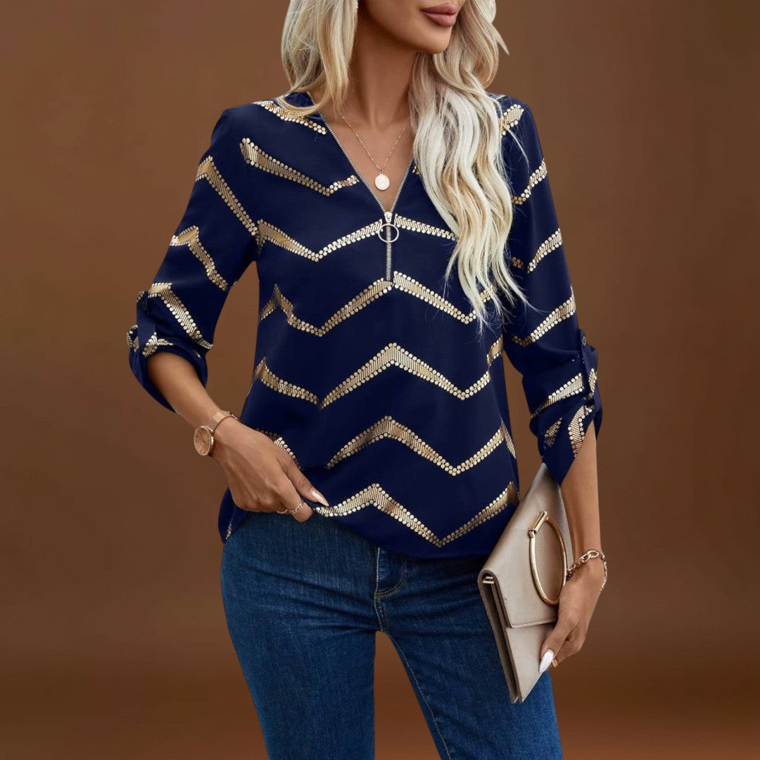 Ema - Blusa de elegância intemporal