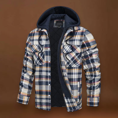 Carlos - Casaco Aos Quadrados Com Fecho