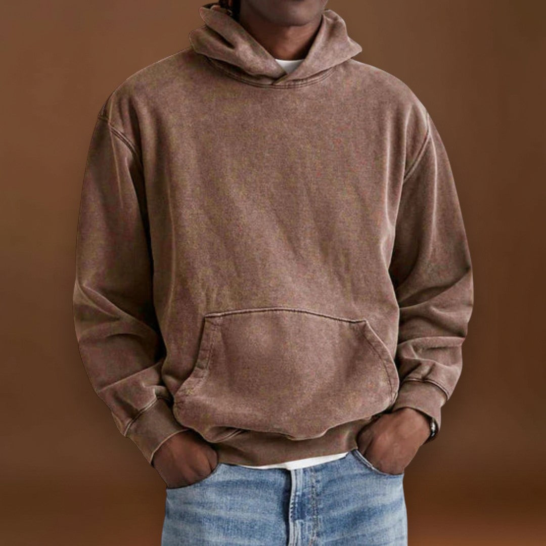 Ricardo | Hoodie Casual De Algodão