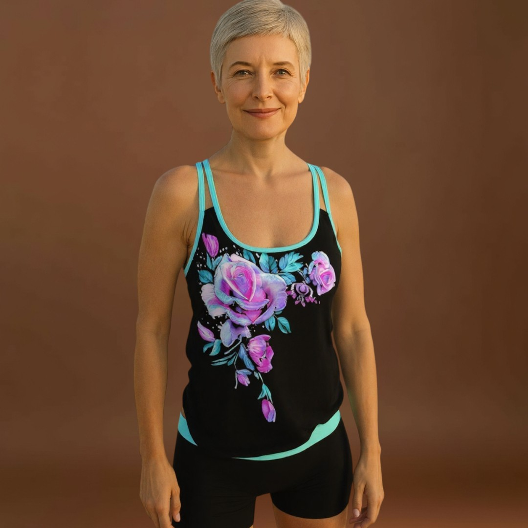 Elisabete - Conjunto de banho de duas peças