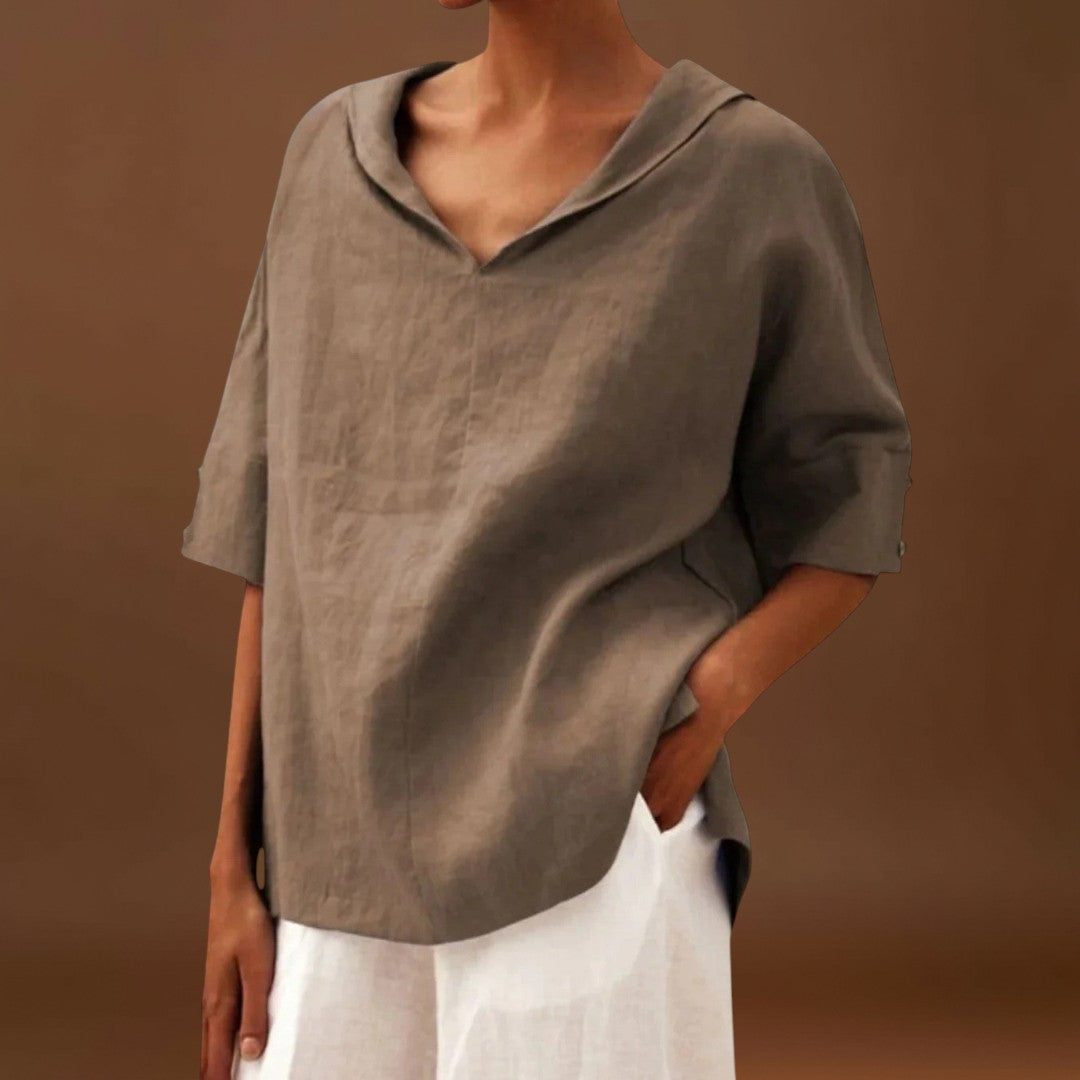 Liliana – Blusa de Linho