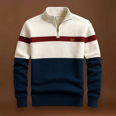 Afonso | Sweatshirt Quarter-Zip De Estilo Clássico