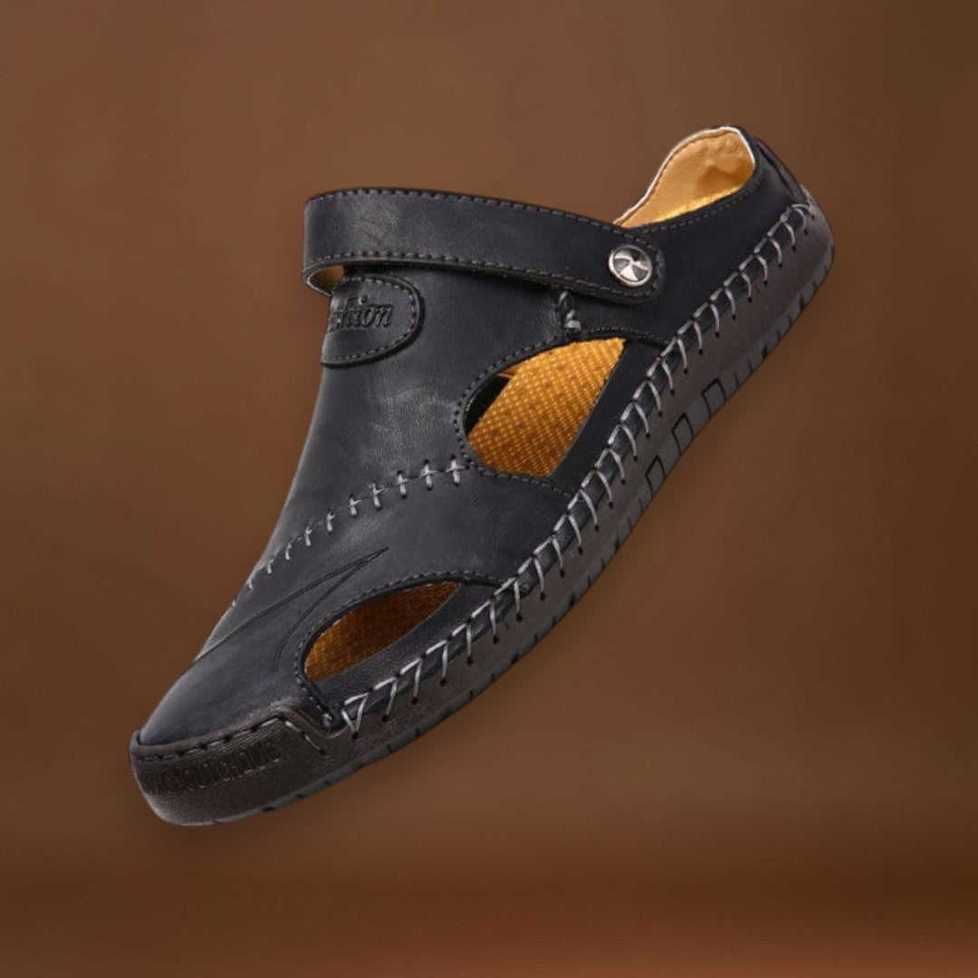 Évasion - Sandálias de couro para homem