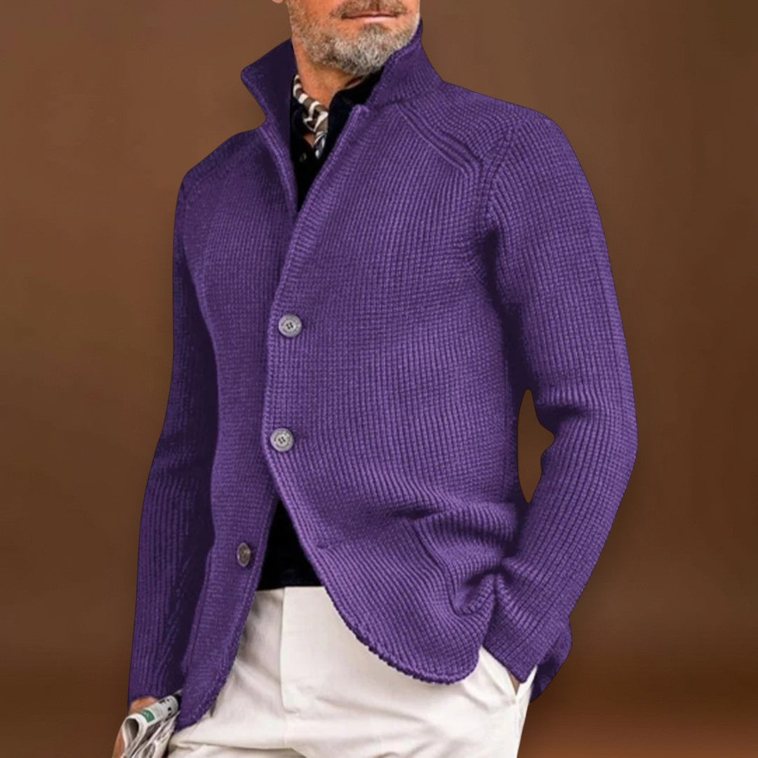 Edgar | Cardigan Clássico de Malha com Botões