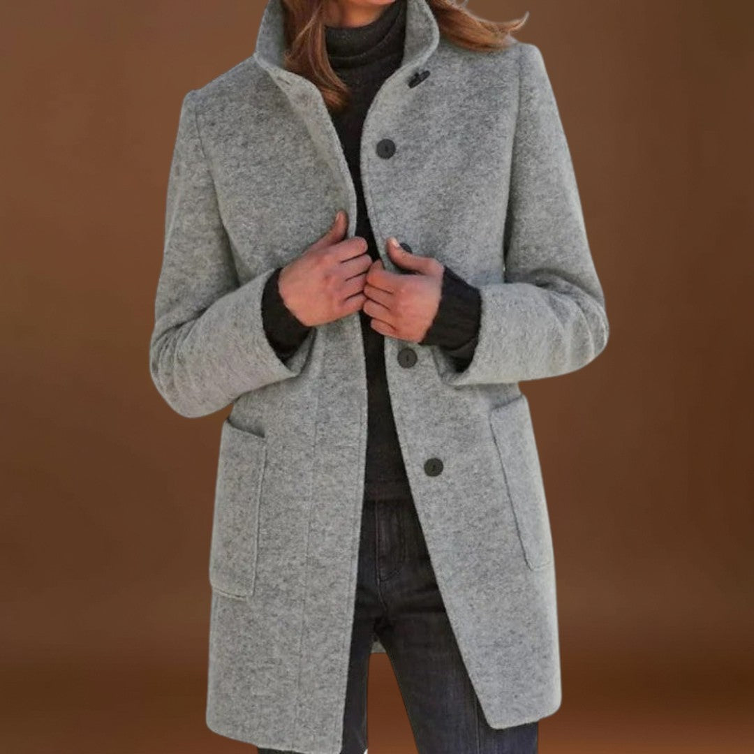 Debora - Casaco clássico em mistura de lã