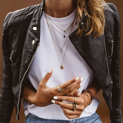 Vitória - Casaco de couro elegante