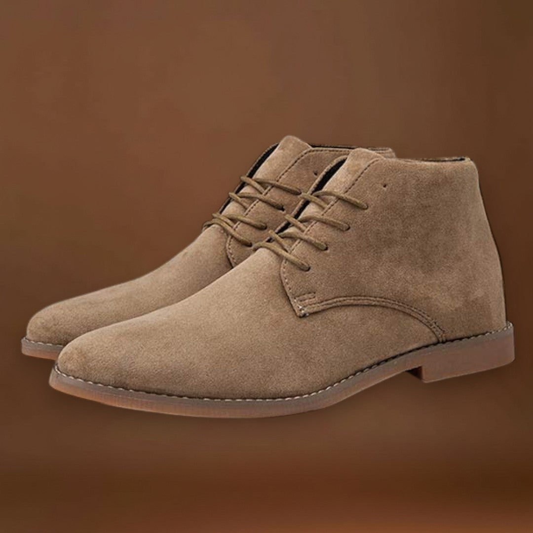 Botas de Tornozelo - Fecho com Cadarço e Suporte Almofadado para o Tornozelo