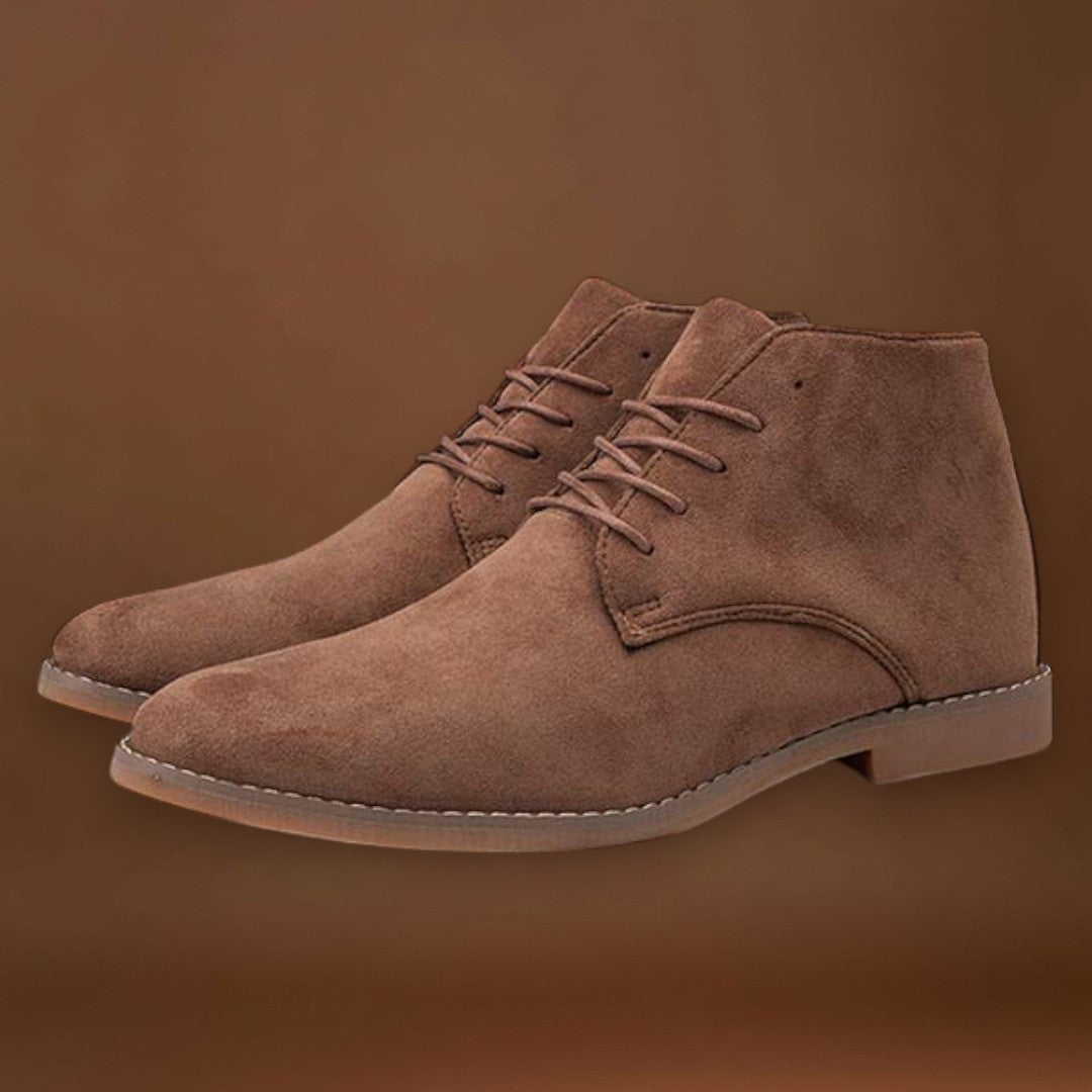 Botas de Tornozelo - Fecho com Cadarço e Suporte Almofadado para o Tornozelo