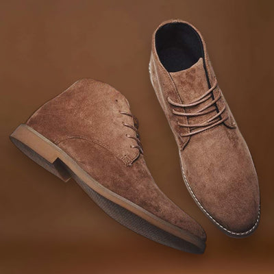 Botas de Tornozelo - Fecho com Cadarço e Suporte Almofadado para o Tornozelo