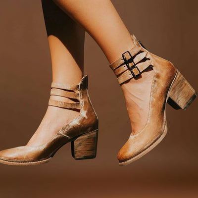 Inês - Sapatos Ortopédicos de Couro