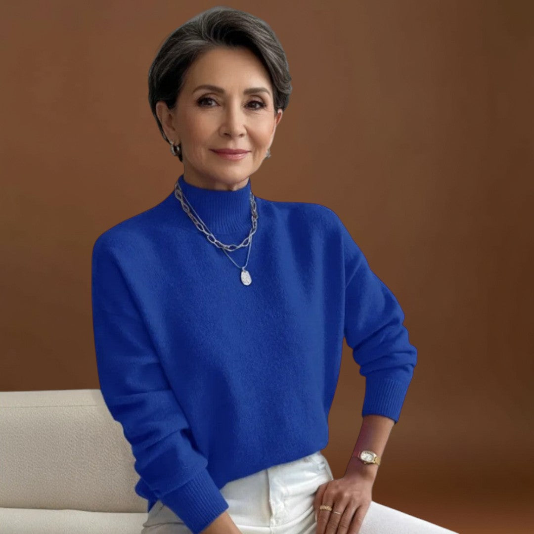 Estrela - Camisola de gola alta