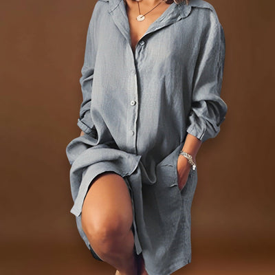 Raquel - Blusa de linho casual