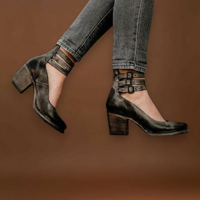 Inês - Sapatos Ortopédicos de Couro