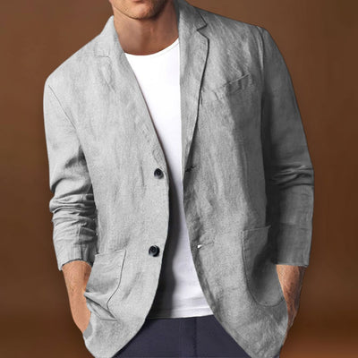 Blazer – Tecido Misturado Respirável e Leveza