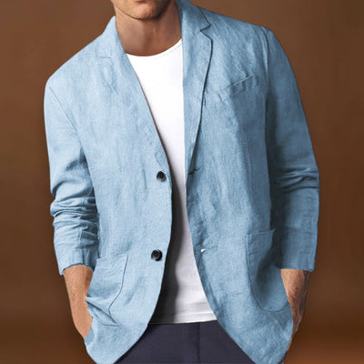 Blazer – Tecido Misturado Respirável e Leveza