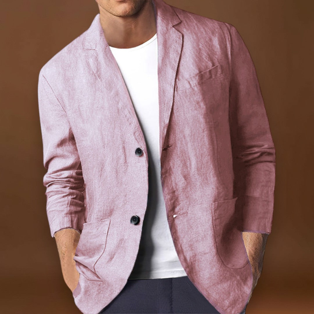 Blazer – Tecido Misturado Respirável e Leveza