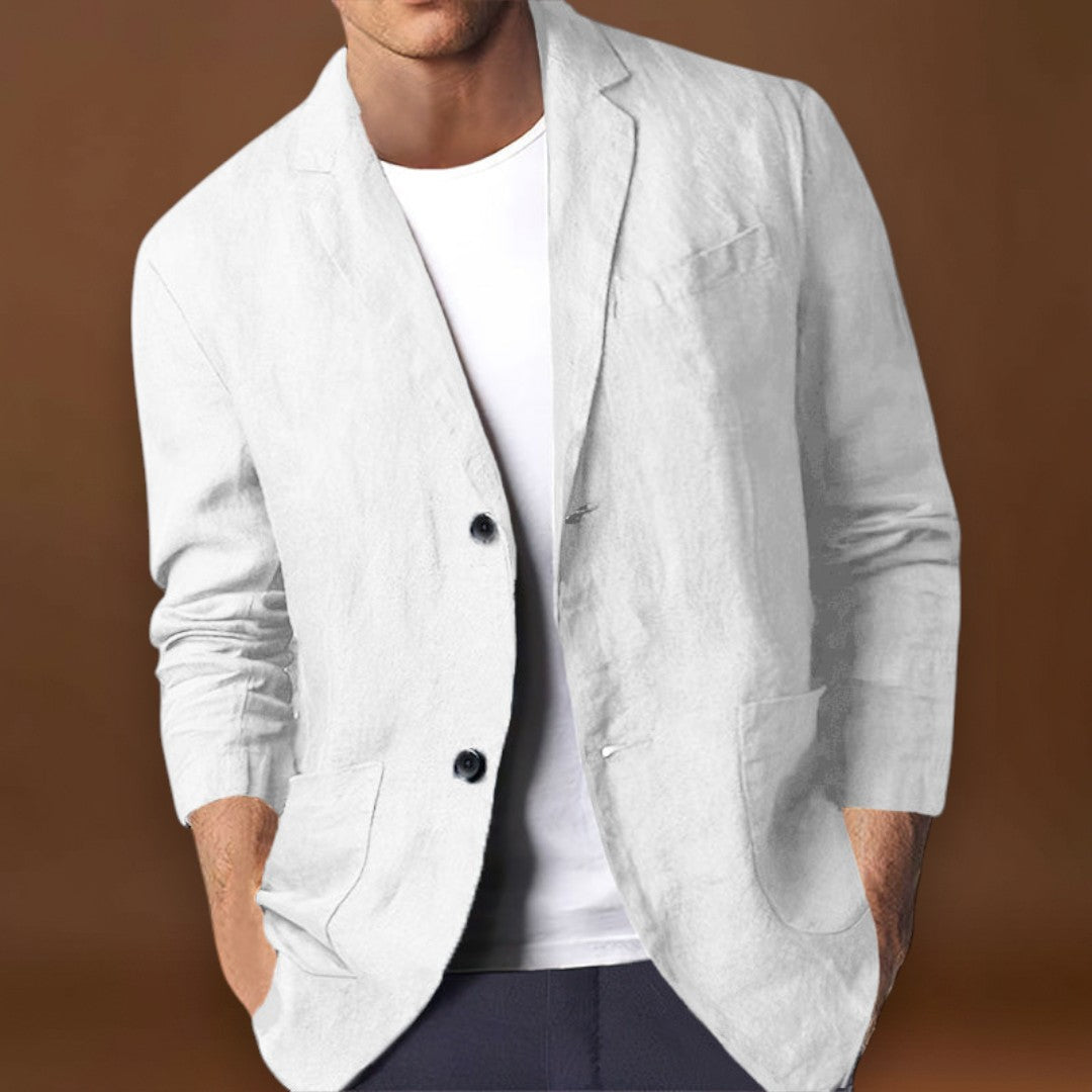 Blazer – Tecido Misturado Respirável e Leveza