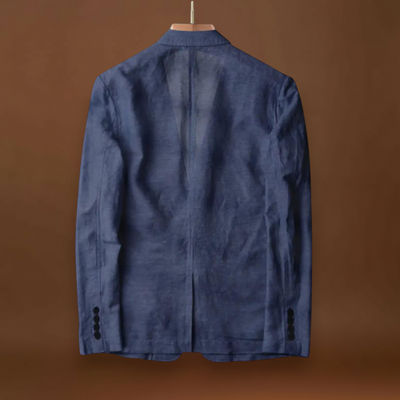 Blazer – Corte Ajustado em Mistura Leve e Respirável