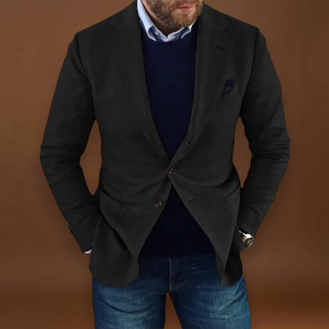 Blazer - Frente Estruturada e Forma Suave para Linhas Limpas