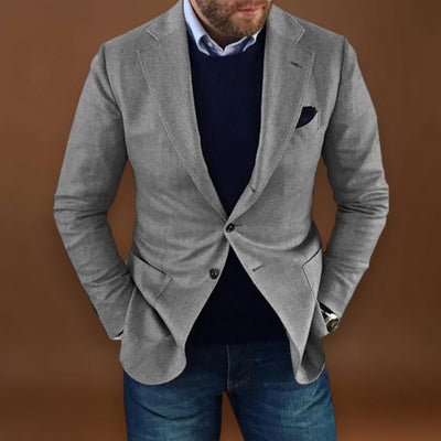 Blazer - Frente Estruturada e Forma Suave para Linhas Limpas