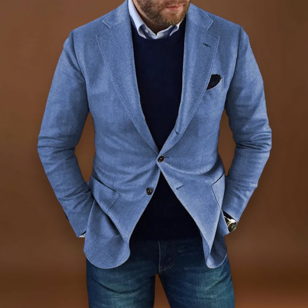 Blazer - Frente Estruturada e Forma Suave para Linhas Limpas