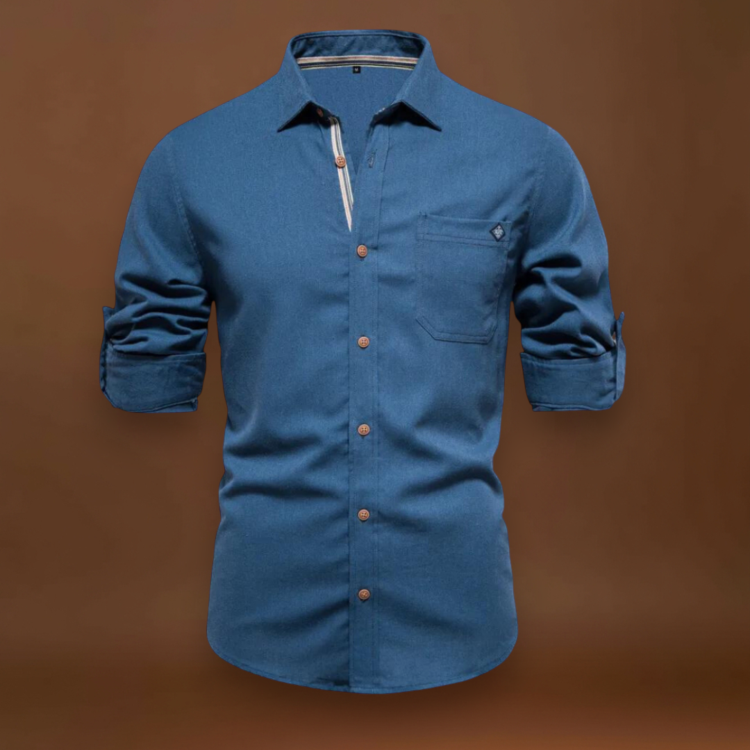 Blusa - Mistura Respirável com Fecho Frontal e Movimento Fácil