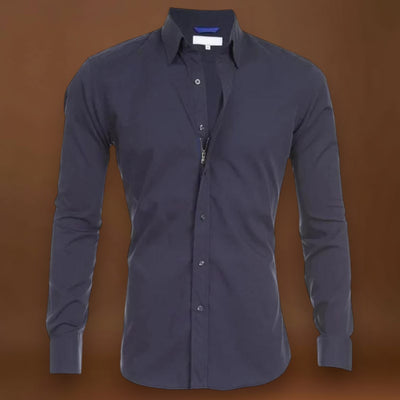 Blusa - Mistura de Poliéster com Fecho Invisível e Controle de Rugas