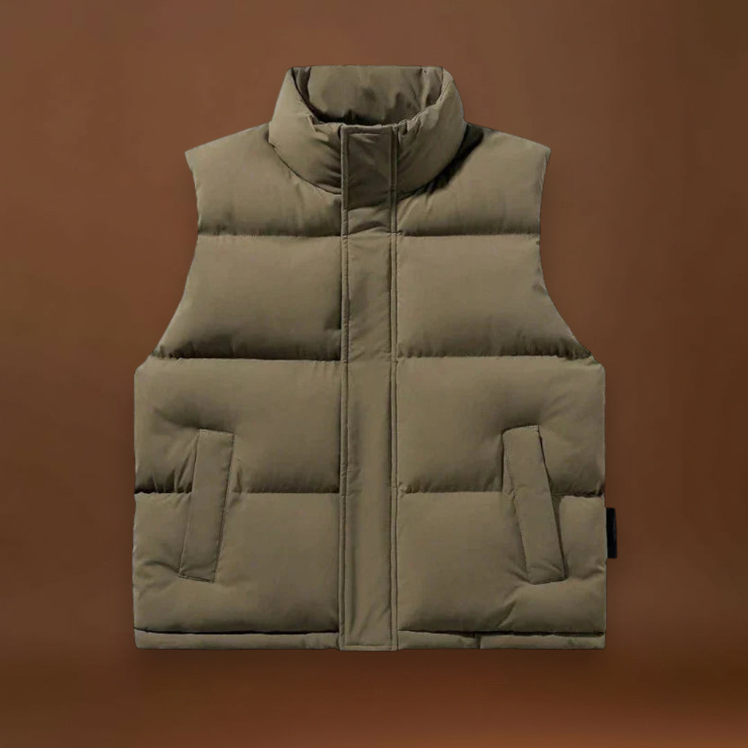 Colete – Design Isolado em Puff e Leveza