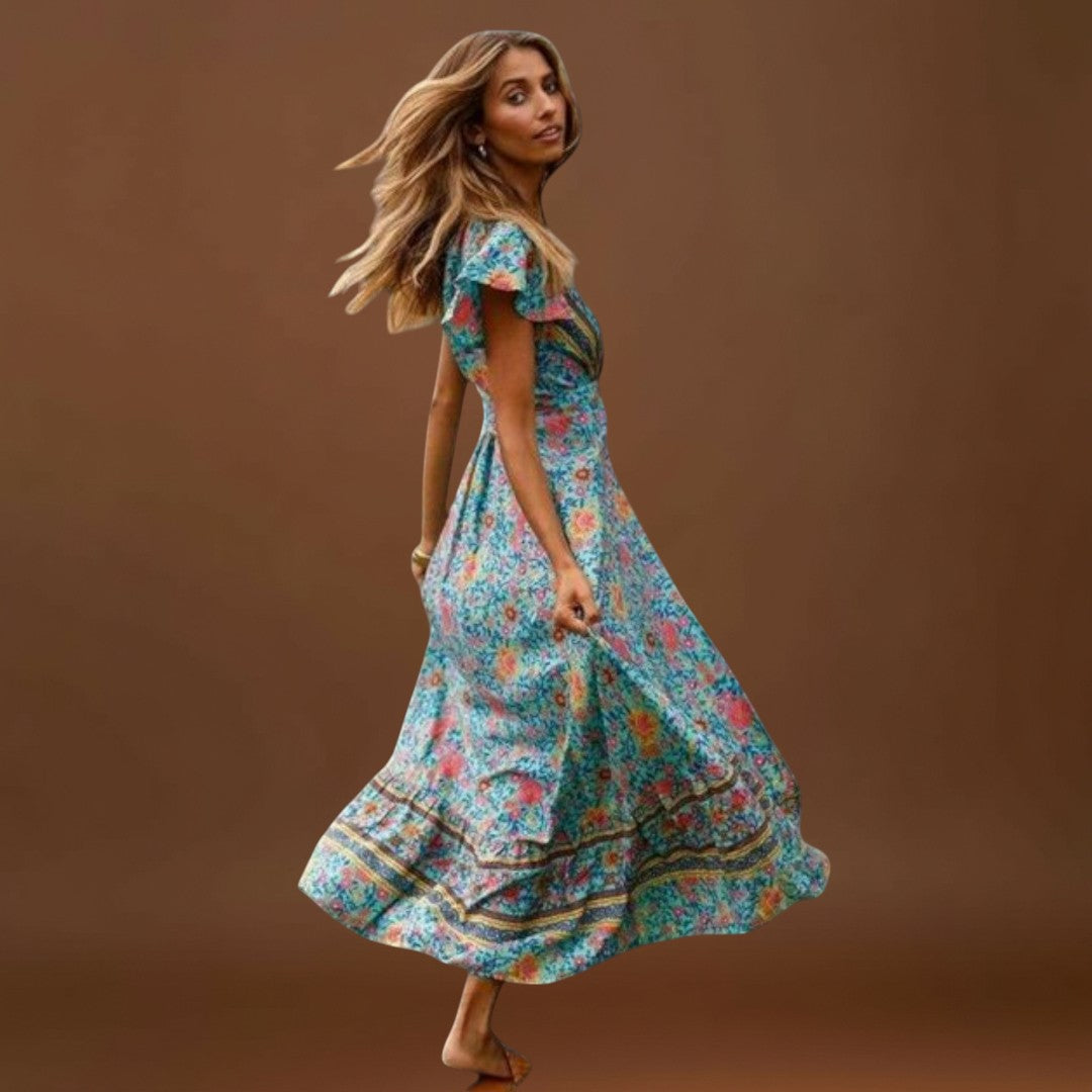 Lara - Vestido Maxi Boho